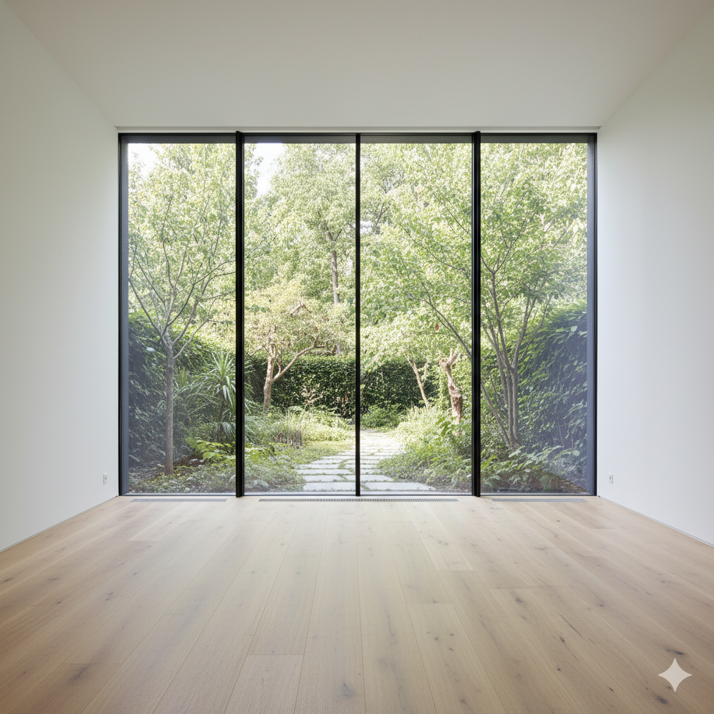 Puertas de entrada fabricadas por Alumiplast en Madrid